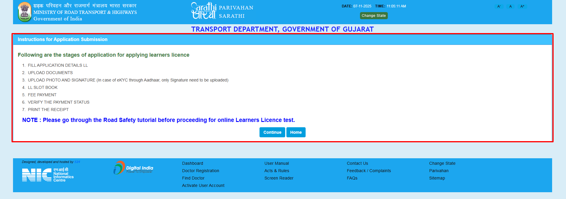 Step 4: Fill out the application form